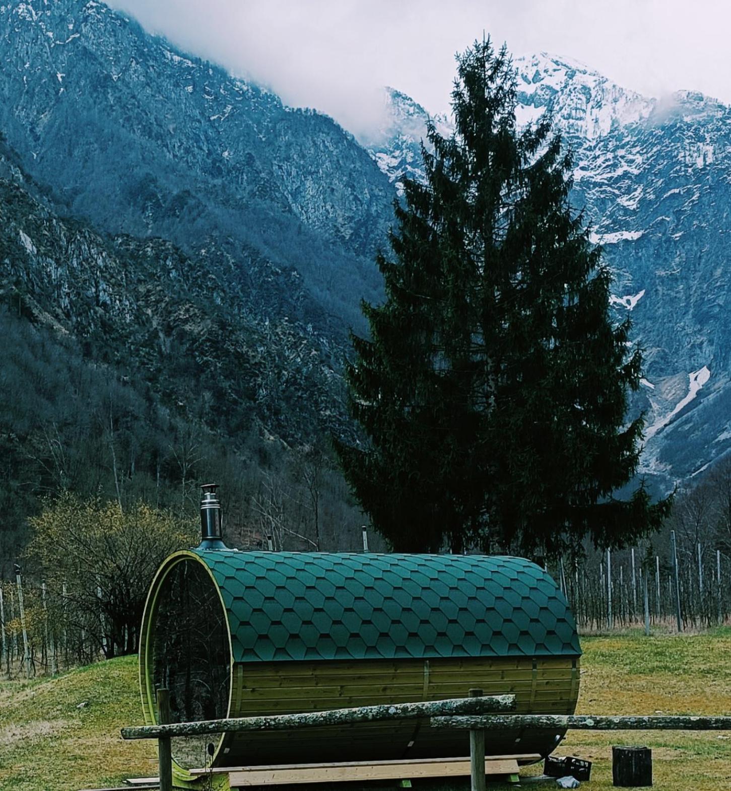 Agriturismo Pian dei Tass Barcis Bagian luar foto